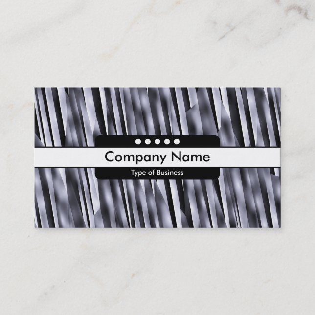 Center Band 5 Spots - Space Rock Business Card (Front)