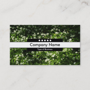 Center Band 5 Spots - Wild Garlic Business Card