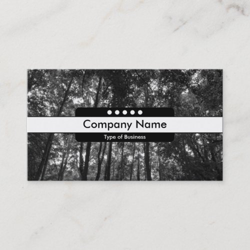 Center Band 5 Spots _ Woodland Canopy Business Card