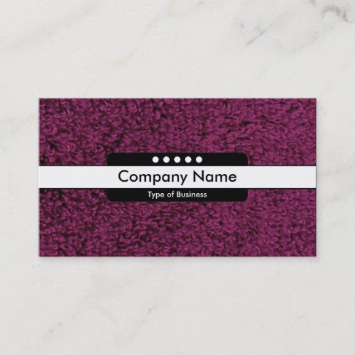 Center Band 5 Spots _ Woolly Carpet 02 Business Card