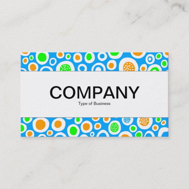 Center Band  - Abstract 030413 Business Card (Front)