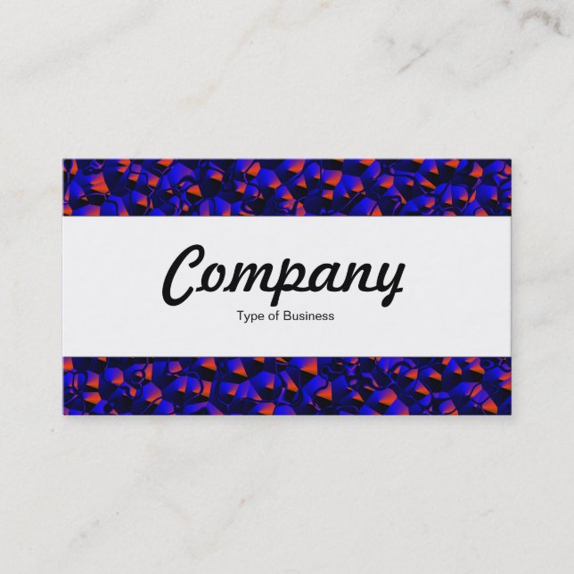 Center Band  - Abstract 080716(2) Business Card (Front)