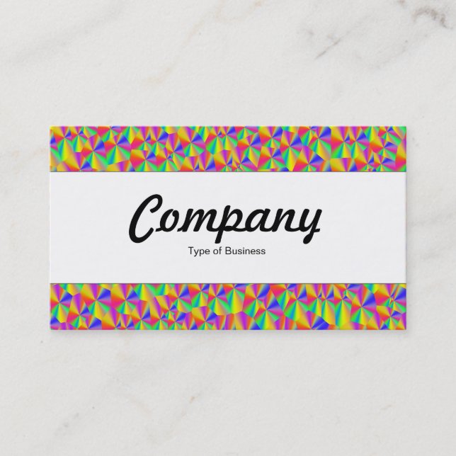 Center Band  - Abstract 080716(7) Business Card (Front)