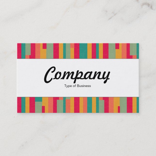 Center Band  - Abstract 240113 Business Card (Front)