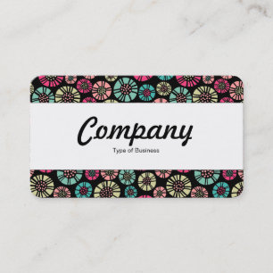 Center Band  - Abstract Flowers 031023 Business Card