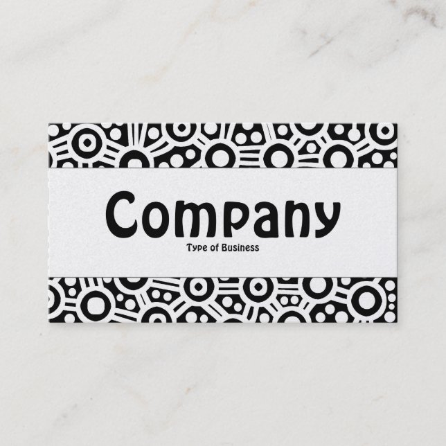 Center Band - Alien Circuits (Gold Card) Business Card (Front)