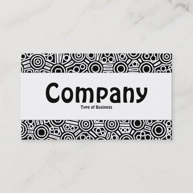 Center Band - Alien Circuits II Business Card (Front)
