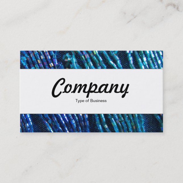 Center Band  - Bead Braids Business Card (Front)
