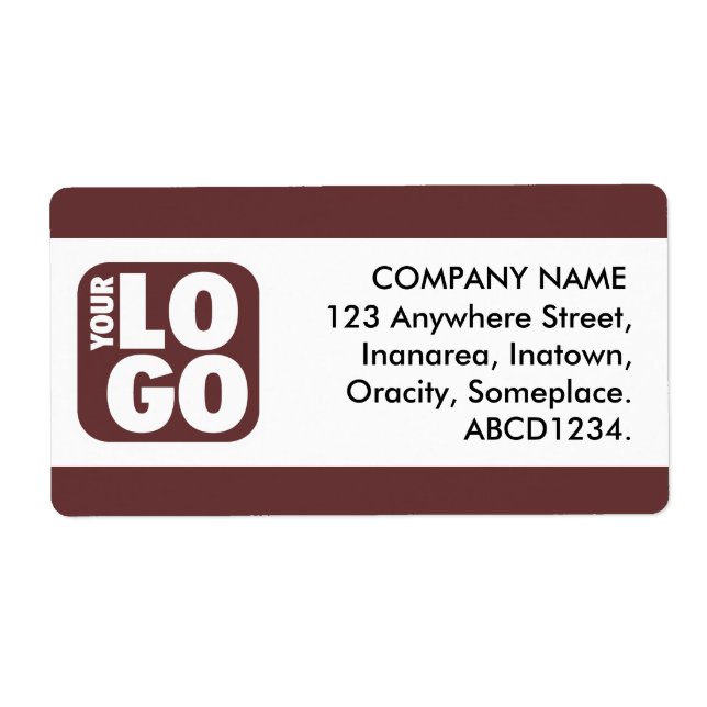 Center Band - Chocolate Label (Front)