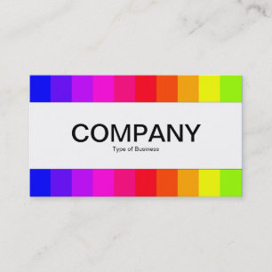 Center Band - Color Bars 01 Business Card