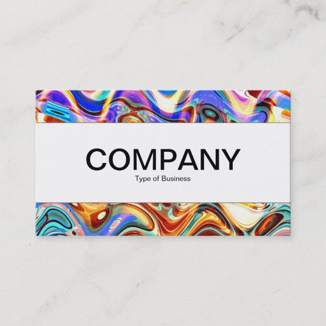 Center Band  - Color Mix 02 Business Card (Front)