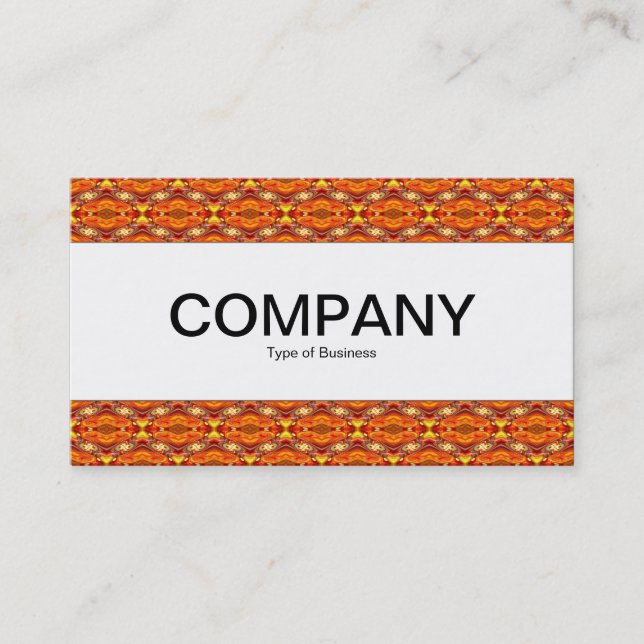 Center Band  - Colorful Geometric 05 Business Card (Front)