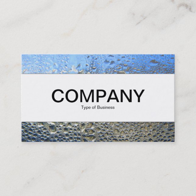 Center Band  - Cool Water II Business Card (Front)