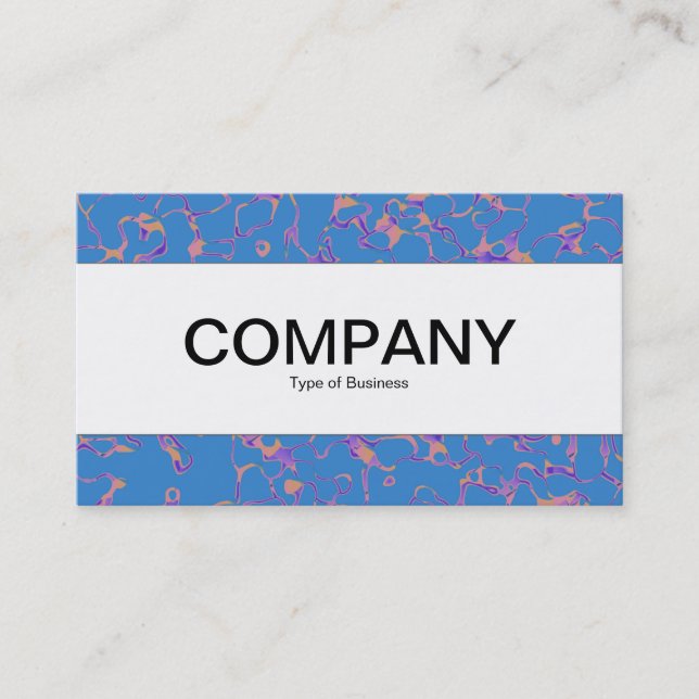 Center Band (edged) - Abstract 080716(1) Business Card (Front)