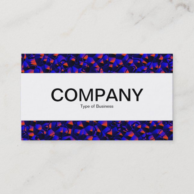 Center Band (edged) - Abstract 080716(2) Business Card (Front)