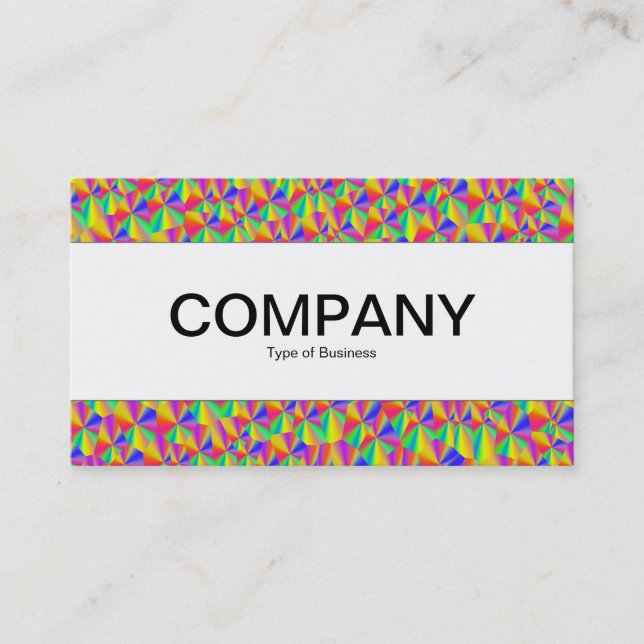 Center Band (edged) - Abstract 080716(7) Business Card (Front)