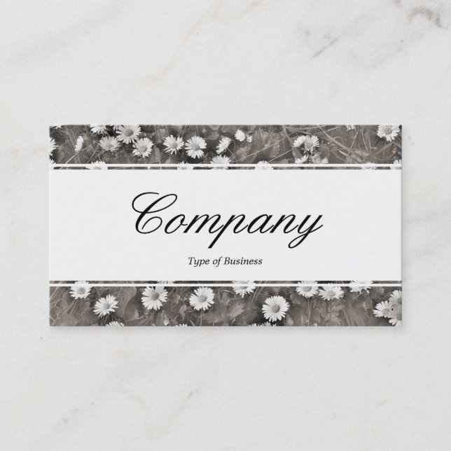 Center Band (edged) - Script - The Ancient of Dais Business Card (Front)
