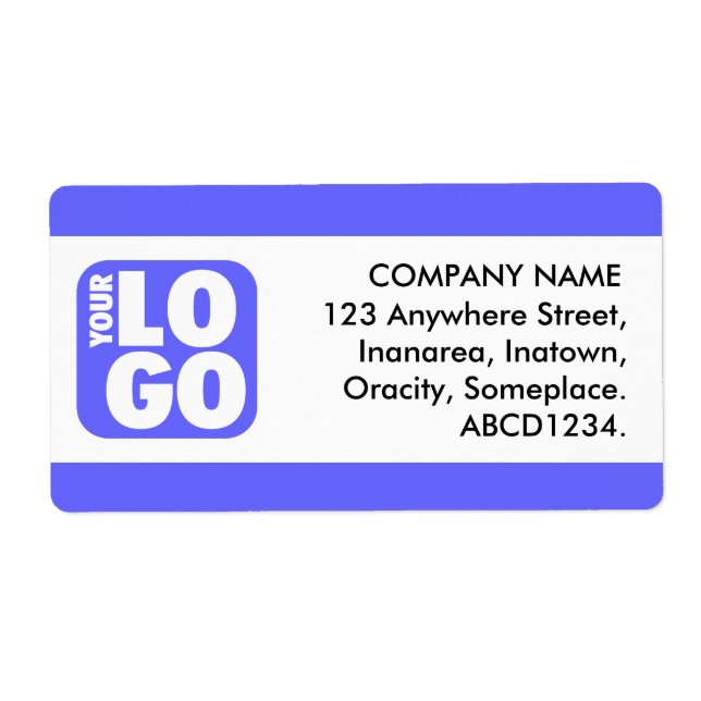 Center Band - Electric Blue Label (Front)