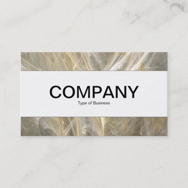 Center Band  - Fractal Flame Business Card (Front)