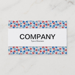 Center Band - Hexagon Pattern 05 Business Card