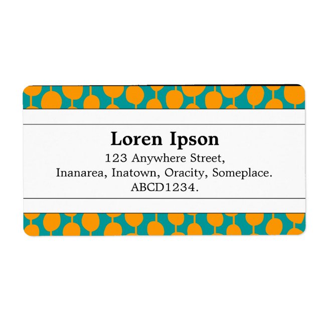 Center Band II - Retro Spots Label (Front)
