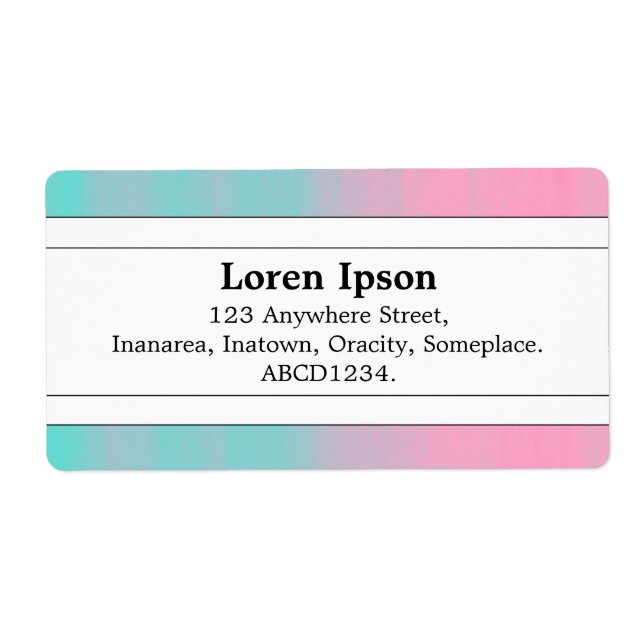 Center Band II - Soap Sandwich Label (Front)