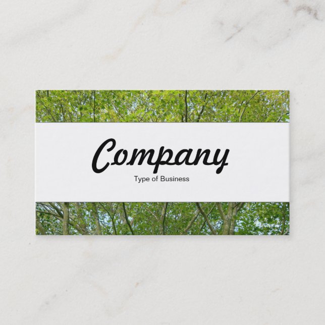Center Band  - Japanese Maple Business Card (Front)
