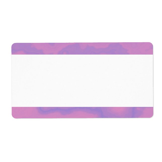 Center Band - Lilac Marble Label (Front)