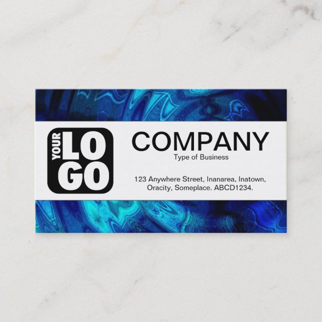Center Band (Logo) - Roman Bath Business Card (Front)