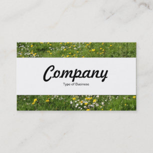 Center Band - Meadow Flowers Business Card