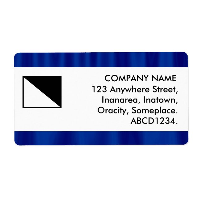 Center Band - Midnight Curtains Label (Front)