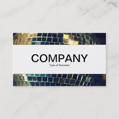 Center Band  _ Mirror Ball Business Card