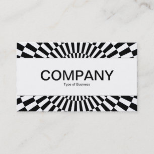 Center Band  - Op Art 01 Business Card