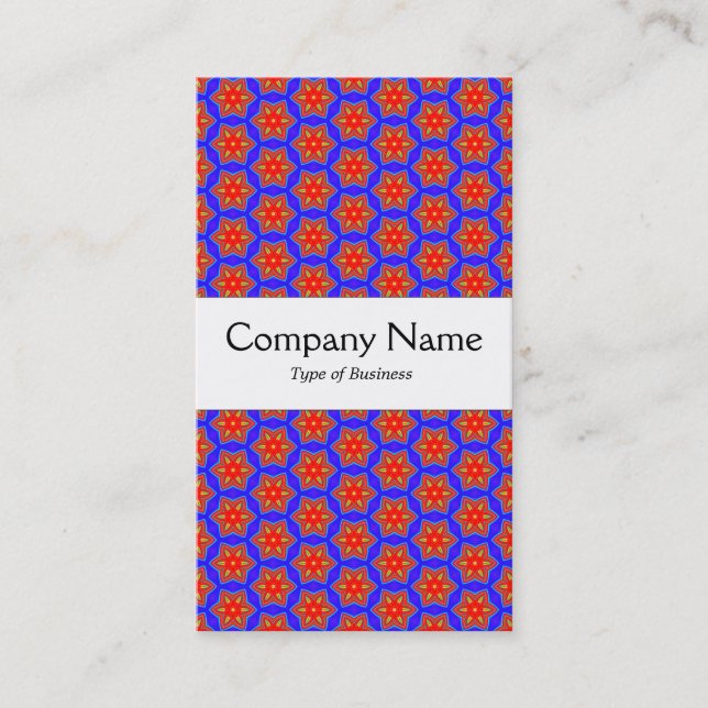 Center Band - Pattern 160614(5) Business Card (Front)