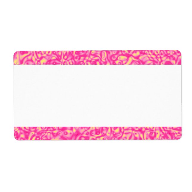 Center Band - Pink Plasma Label (Front)