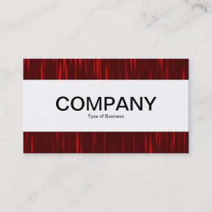 Center Band  - Red Streaks Business Card