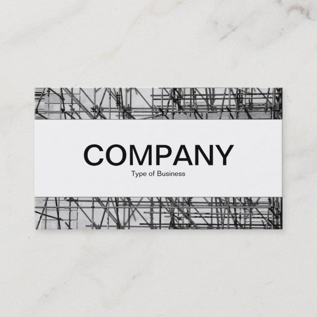 Center Band - Scaffolding Business Card (Front)