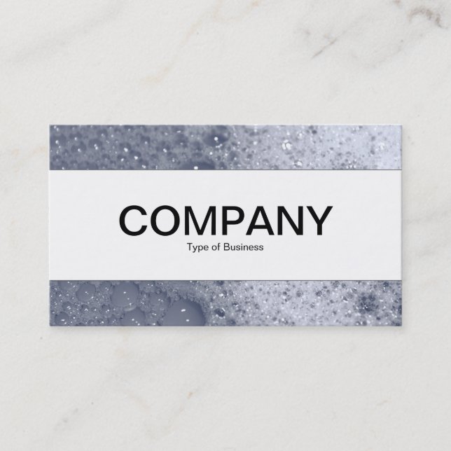 Center Band  - Soap Bubbles 03 Business Card (Front)