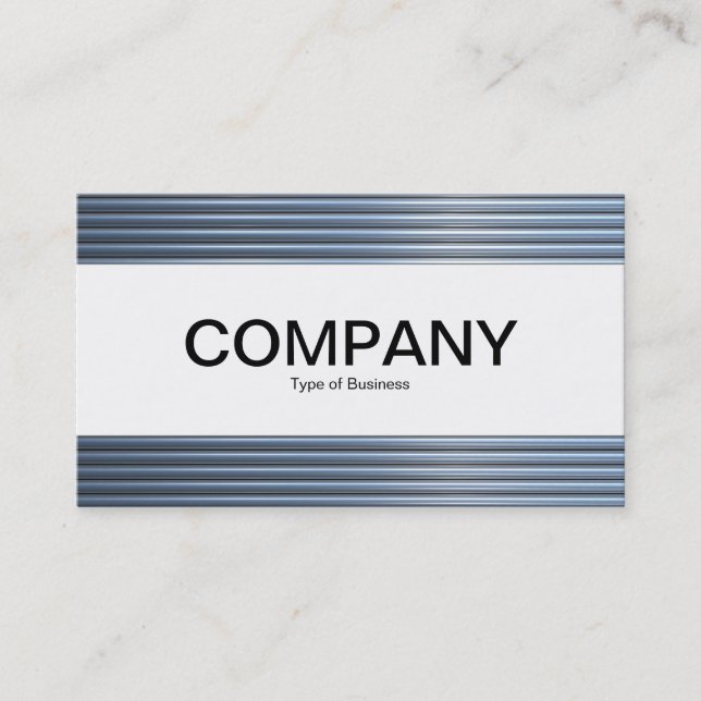 Center Band  - Soap Bubbles 03 Business Card (Front)