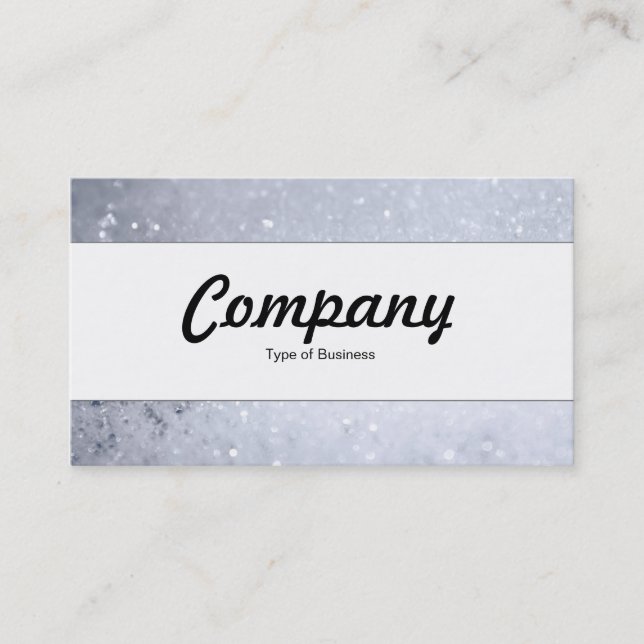 Center Band  - Soap Bubbles Business Card (Front)