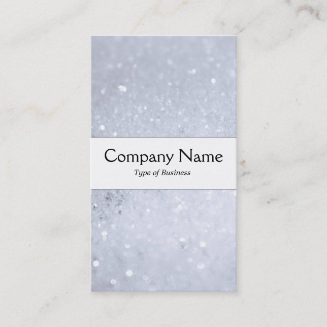 Center Band - Soap Bubbles Business Card (Front)