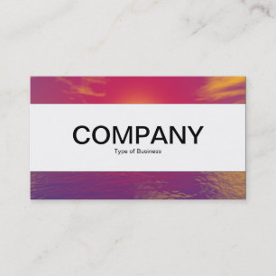 Center Band - Sunrise Sunset Business Card
