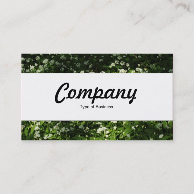 Center Band  - Wild Garlic Business Card (Front)