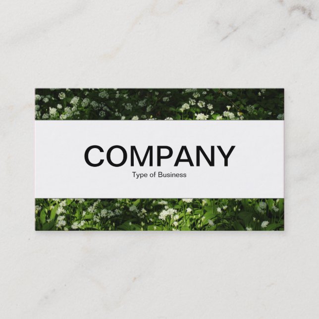 Center Band  - Wild Garlic Business Card (Front)