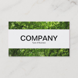 Center Band - Woodland Canopy Business Card