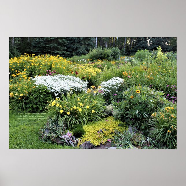 Center Early Summer Gardens, Closer Poster (Front)