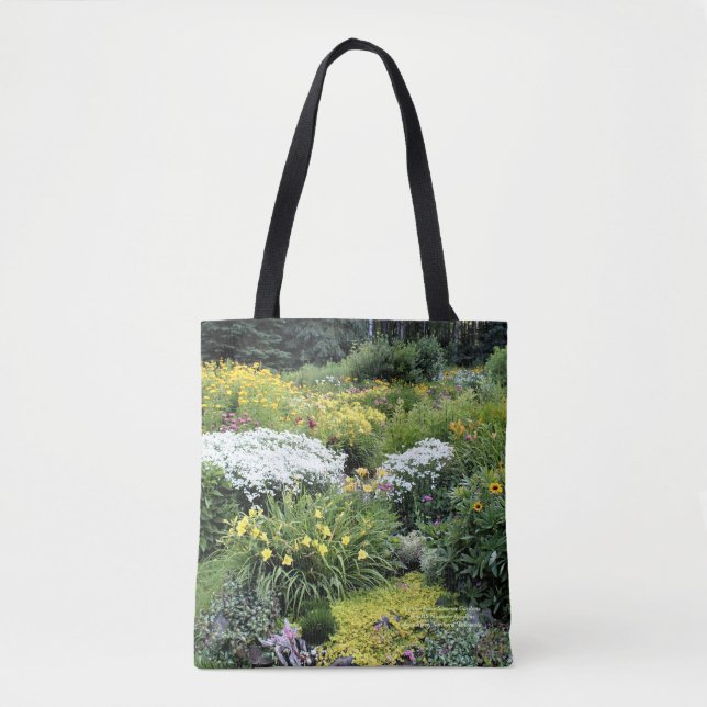 Center Early Summer Gardens Tote Bag (Front)