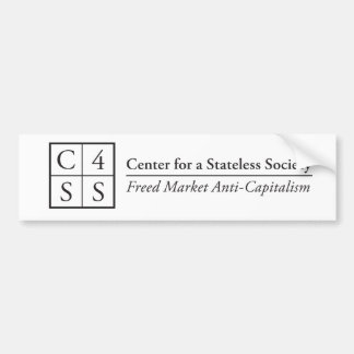 Center for a Stateless Society for your bumper Sticker