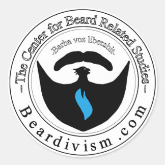 Center for Beard Related Learning Sticker