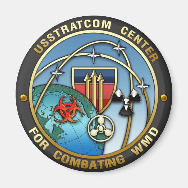Center for Combating Weapons of Mass Destruction Magnet (Front)